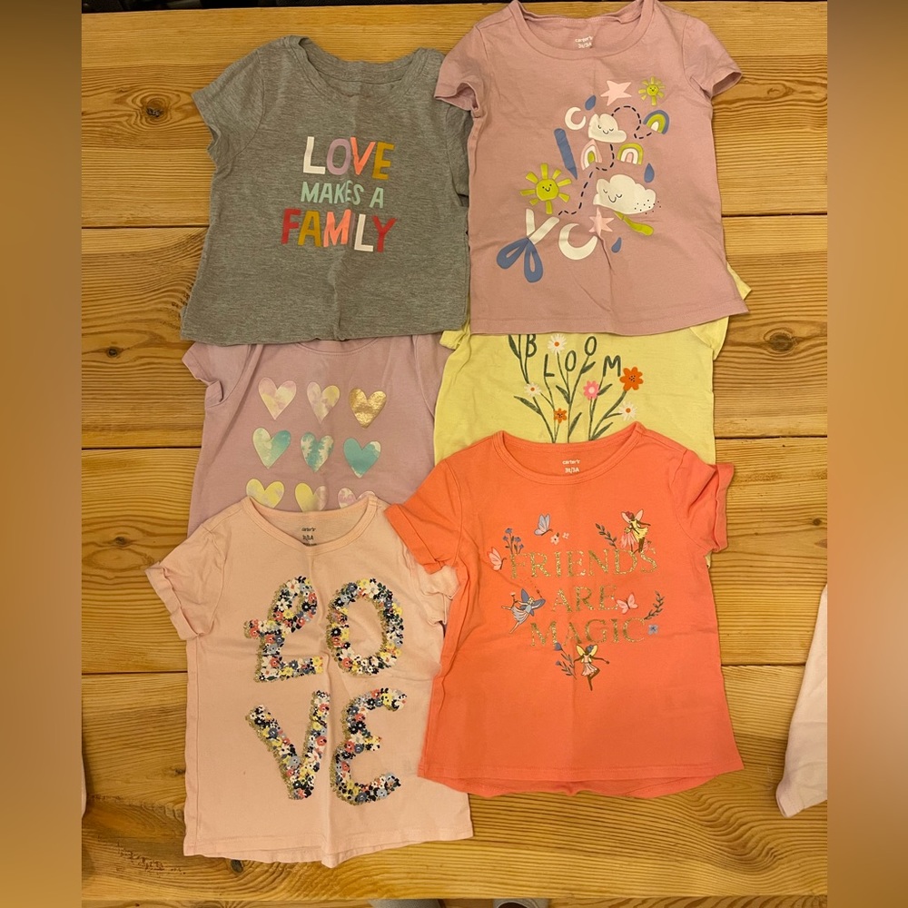 Girls 3T shirt bundle